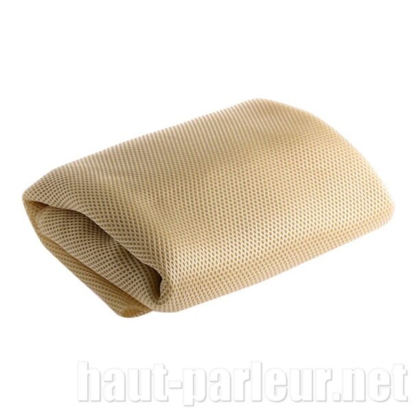 Tissus d'enceinte acoustique beige 140 cm x 50 cm