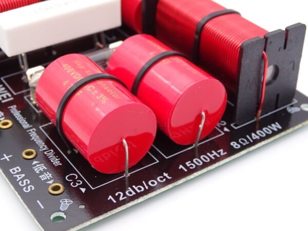 Filtre Haut-Parleur Passif 2 Voies 1500Hz 8 Ohms 400 Watts