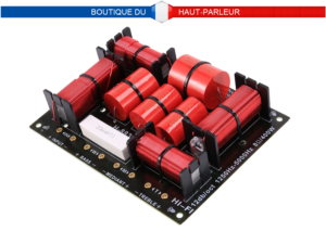 Filtre haut-parleur passif 3 voies 1250Hz/5000Hz, 8 ohms 400 watts