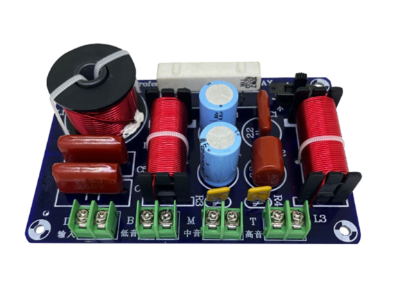 Filtre haut-parleur passif 3 voies 850 Hz et 5500 Hz 4 à 8 Ohms pour enceinte de 35 à 200 watts
